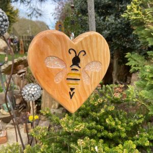 Double Sided Bumblebee Suncatcher Ornament