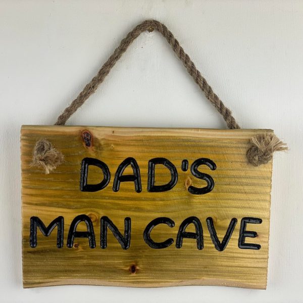 Dad's Man Cave Sign