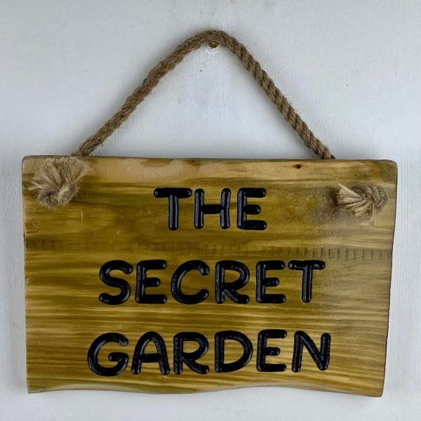 The Secret Garden Sign