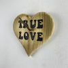 True Love Cupids Arrow Heart Wall Plaque Gift