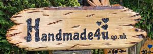 handmade4u wood sign