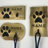 Dog lead and Collar Hook with Any Name