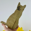 Personalised Wooden Cat Remberance Plaque