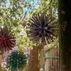 Wood Screw Floating Allium Dandelion Sculptures