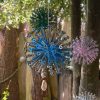 Wood Screw Floating Allium Dandelion Sculptures