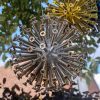 Wood Screw Floating Allium Dandelion Sculptures