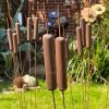 Wooden Bulrush Sculptures