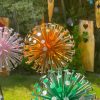 Handcrafted Large Dandelion Allium Garden Sculptures