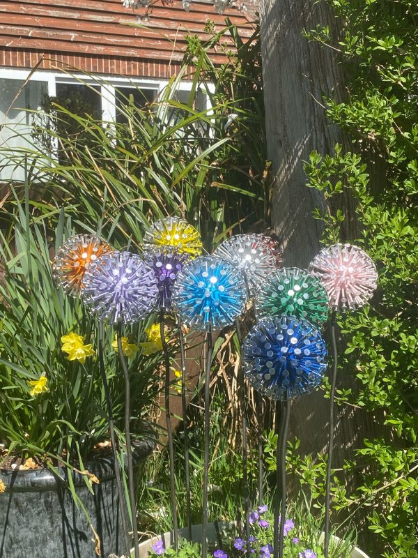 Allium / Dandelion Ornaments For Home & Garden