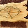 Rustic Interlocked Hearts Screw Art Plaque