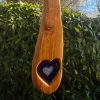Transparent Purple Heart Suncatcher 🌸✨