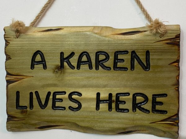 Karen Wooden Rustic Signs