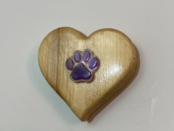 Paw Print Plaque Wall Art Home Décor