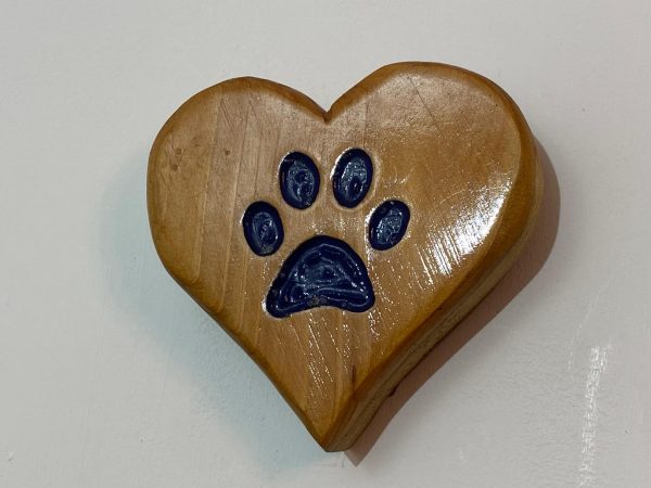 Paw Print Plaque Wall Art Home Décor