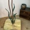 Handcrafted Iroko Poppy Feature (IN-STOCK)