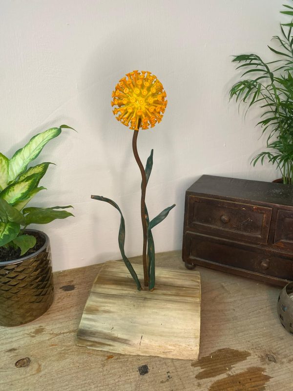 Dandelion With Base Ornament (IN-STOCK)