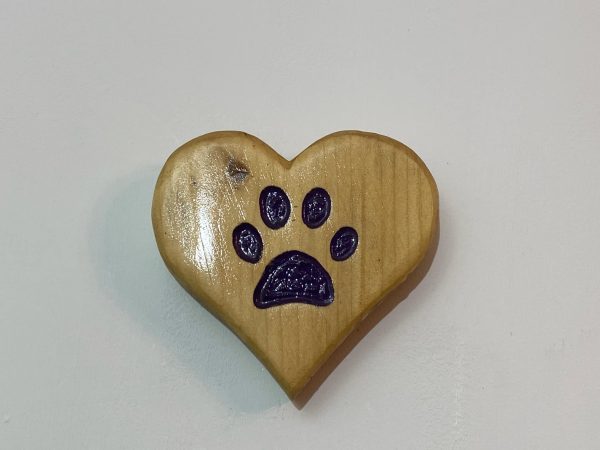 Paw Print Plaque Wall Art Home Décor