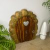 Wooden Fairy Door & Toadstool Ornament (IN-STOCK)