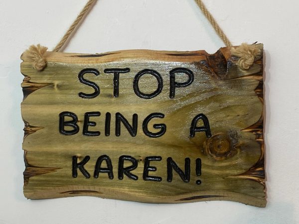 Karen Wooden Rustic Signs