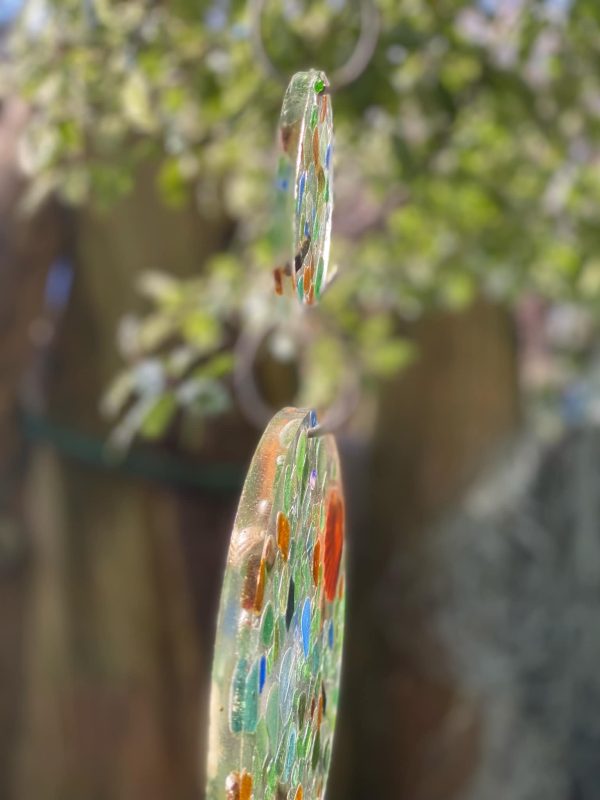 Colourful Sea Glass Suncatcher Ornament (IN-STOCK)