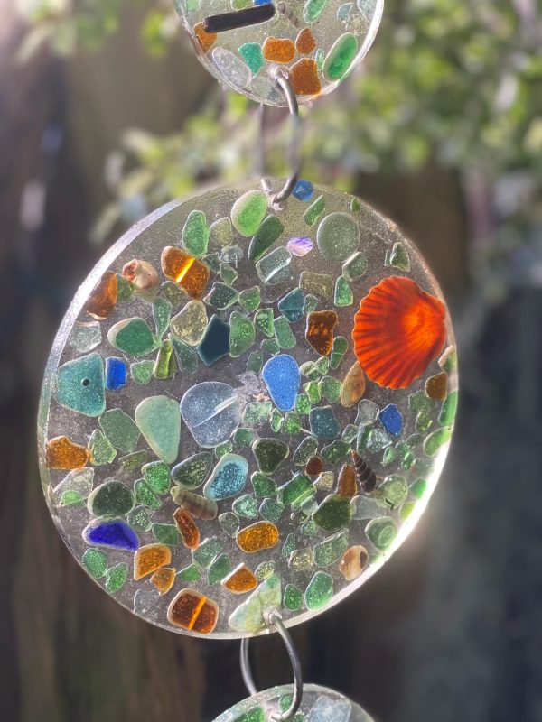 Colourful Sea Glass Suncatcher Ornament (IN-STOCK)