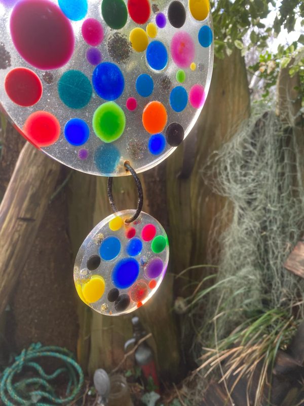 Vibrant Sea Glass Suncatcher Decoration (IN-STOCK)