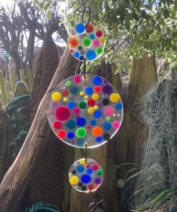 Vibrant Sea Glass Suncatcher Decoration (IN-STOCK)