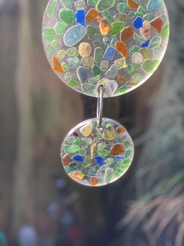 Colourful Sea Glass Suncatcher Ornament (IN-STOCK)