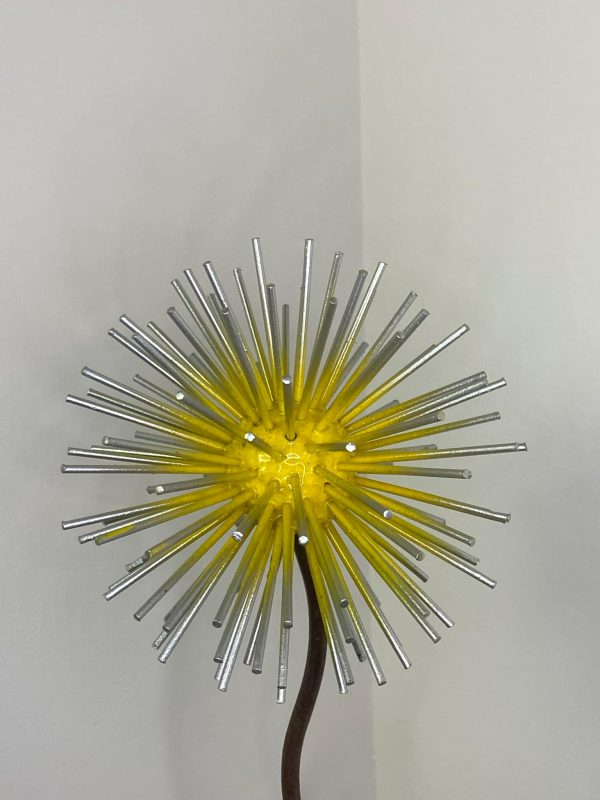 Yellow Dandelion / Allium Aluminium Feature (IN-STOCK)