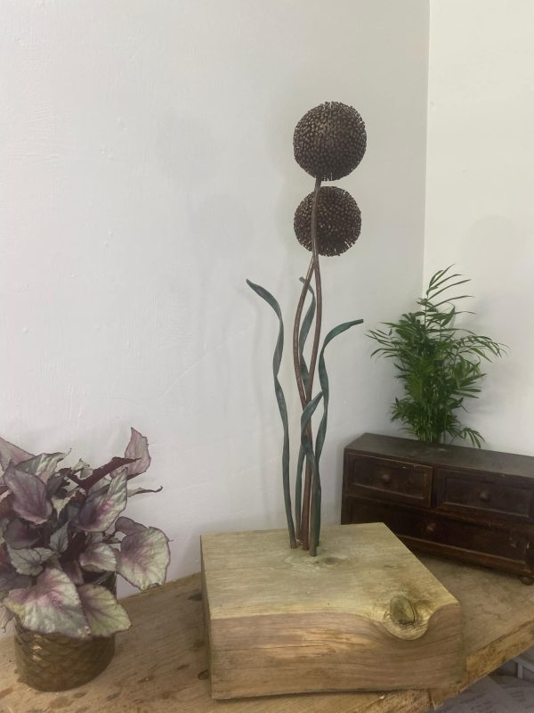 Rustic Dandelion / Allium Garden Décor (IN-STOCK)