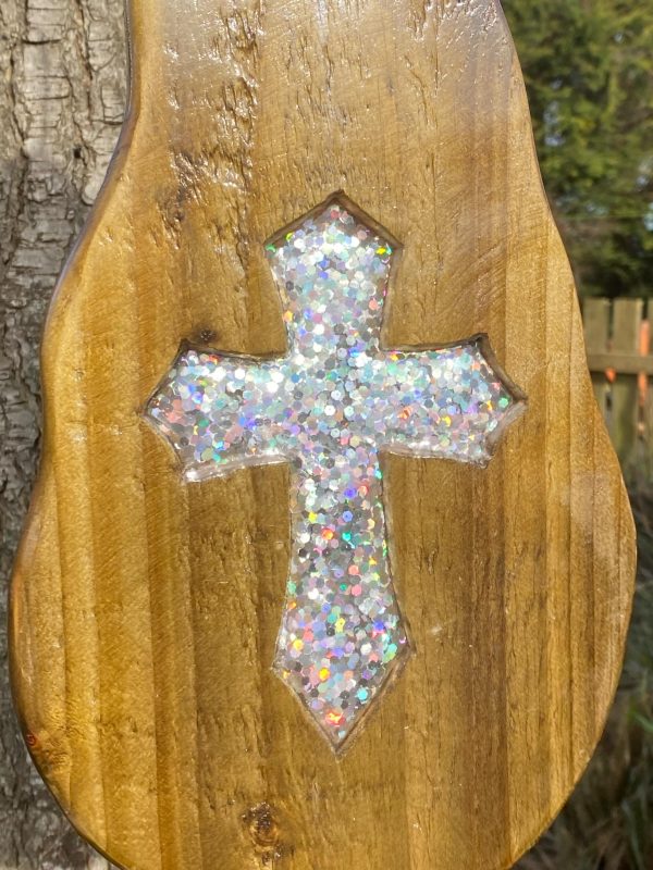 Transparent Cross Sun-Catcher (IN-STOCK)