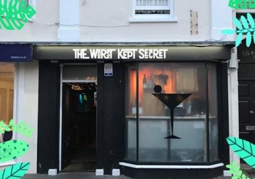Tiki Bar Front Entrance Bognor Regis. The Worst Kept Secret