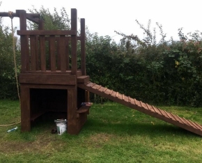 Play Park Zip Wire Ramp