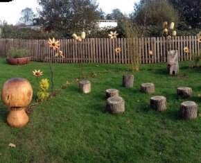 Gosport School Story Outside Seating Area