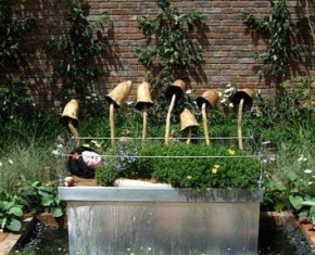 Hampton Court Flower Show Commission Snow White and the Seven Dwarfs Toadstools