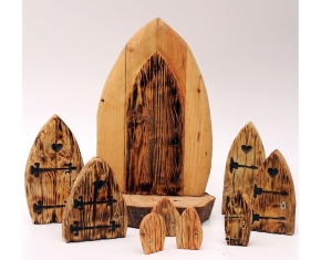 Wooden Fairy Door