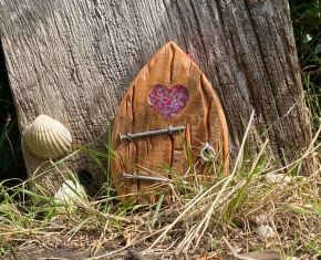 Wooden Fairy Door