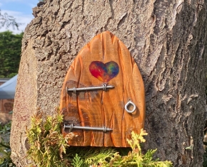 Wooden Fairy Door