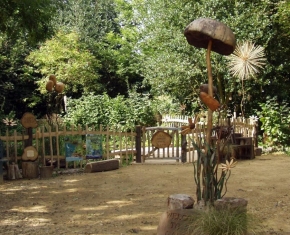 Aldingbourne Trust Commission Large Mushroom Display